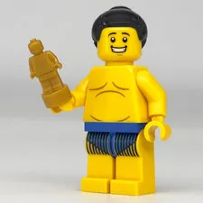 LEGO Sumo Wrestler Minifigure w/ Trophy BAM June 2026 Store Exclusive - NEW