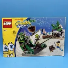 2012 Lego Nickelodeon SpongeBob SquarePants 3817 72-page Building Manual Booklet