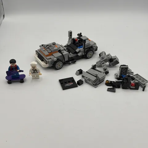 LEGO Ideas Back to the Future DeLorean Time Machine (21103) NO BOX OR MANUAL