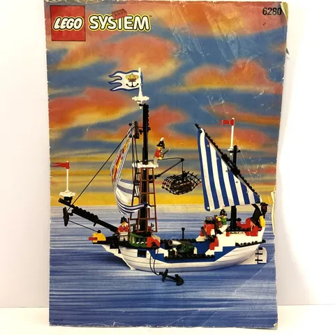 VTG Original Lego Set 6280 Armada Flagship Instructions Manual ONLY 1996 See Pic