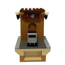 Lego Harry Potter Platform 654140 Barnes Noble 9 3/4 Manual Bag Complete