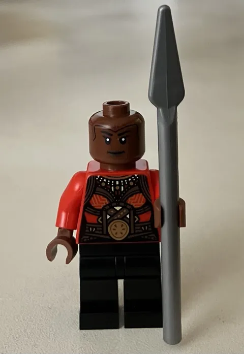 LEGO Marvel Okoye - Red Top MINIFIGURE sh0847 from Black Panther 76214