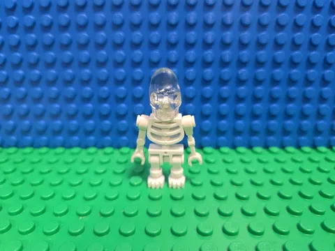 Lego Akator Skeleton Minifigure iaj011 Indiana Jones 7627 CMF Lot Rare Retired 