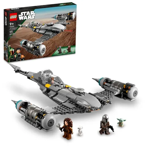 LEGO Star Wars Mandalorian N-1 Starfighter Building Set, Ages 9+, 75325