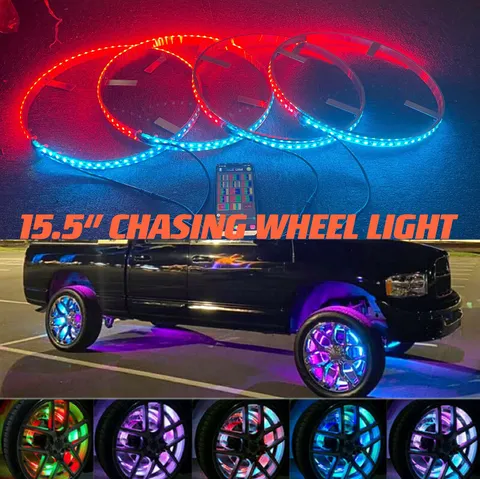 Sando Tech 15.5 Dream Color Chase Million Colors Shift Led Wheel Ring Light
