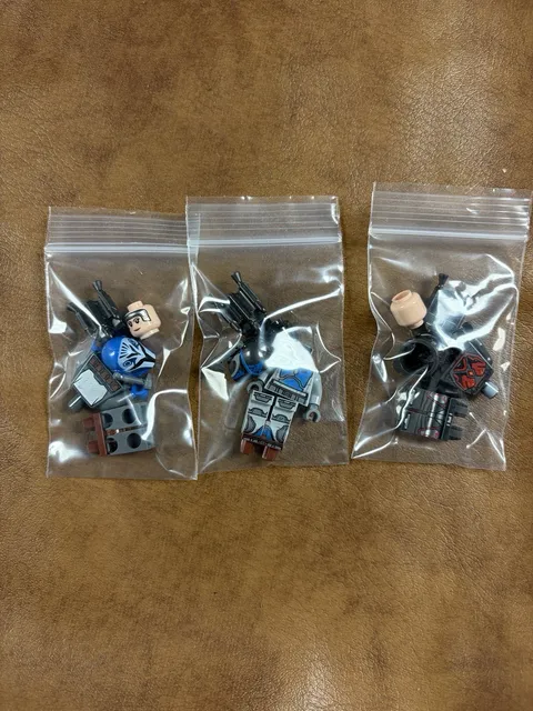 LEGO Star Wars Minifigures — Bo-Katan, Gar Saxon, Mandalorian Loyalist (75316)