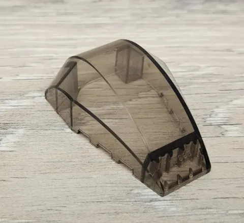 Lego 41883 Trans Brown Windscreen 6 x 4 x 2 Wedge Curved Replacement Part Piece