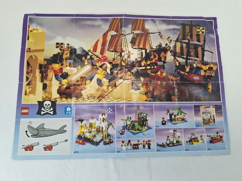 Lego Pirates Poster Brochure Advertising 1990 A4 