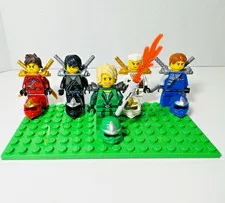 LEGO Ninjago Rise of the Snakes ZX Cole Kai Zane Lloyd Jay Minifigure Lot