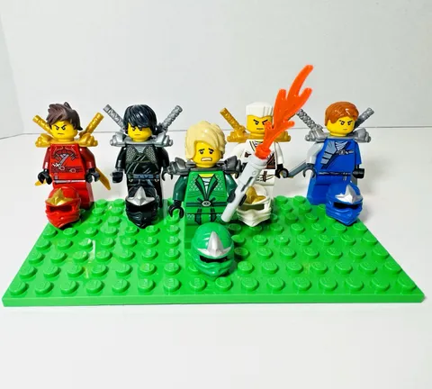 LEGO Ninjago Rise of the Snakes ZX Cole Kai Zane Lloyd Jay Minifigure Lot