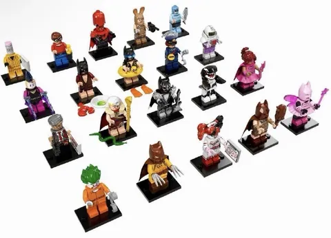 The LEGO Batman Movie Series 1 Minifigures 71017, Complete Set of 20 Collectible