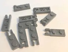 lego 44302 modified plate 1x2,Dark stone gray.We combine shipping.10/0.99