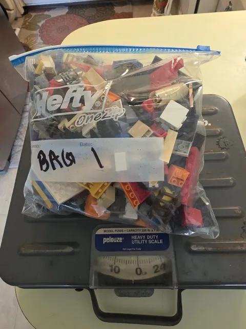 2 Lb Bag Of Miss Lego Parts