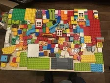 Large Lot Lego Duplo 10 Ibs Mix Figures Vehicle Pieces Great Shape. Very Clean.