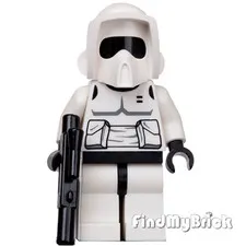 SW139 Lego Star Wars Imperial Scout Trooper Minifigure from 7956 8038 NEW