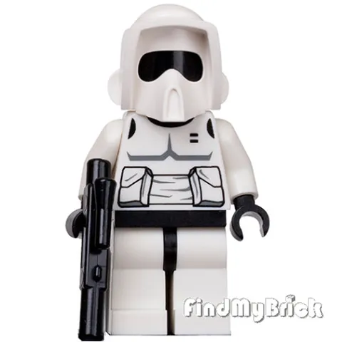 SW139 Lego Star Wars Imperial Scout Trooper Minifigure from 7956 8038 NEW