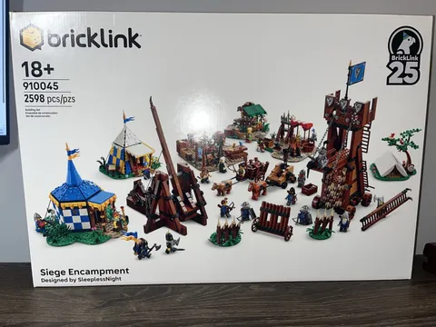 LEGO Bricklink Designer Program 910045 Siege Encampment Retired Factory Sealed