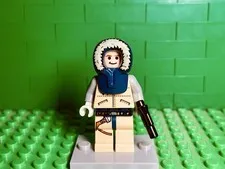 Lego Star Wars Han Solo Parka Hoth Minifigure SW0253
