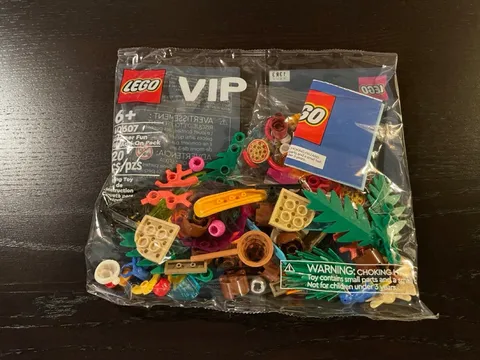 LEGO Summer Fun VIP Add-On Pack - Set #40607 - Promotional GWP - New/Sealed