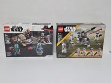LEGO Star Wars 75267 Mandalorian Battle Pack & 75345 501st Clone Troopers Pack