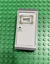 LEGO LOT  LIGHT BLUISH GRAY DOOR FRAMES SAFE INC SIGN 2X4X6 #60599 #60137