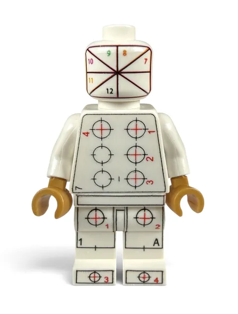 Official Lego Alignment SMART FIG Minifigure Test Print Prototype VERY RARE!