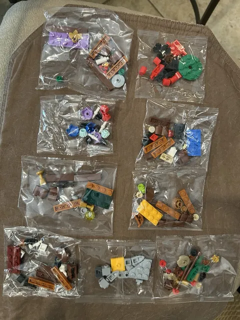 9 NEW Sealed LEGO Advent Calendar Mini Builds  Lot of 9
