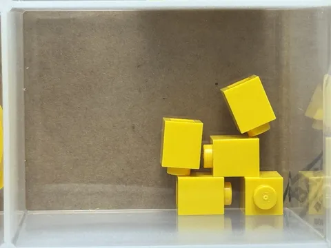 LEGO Parts - Yellow Brick 1 x 1 - No 3005 - QTY 5