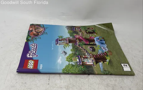 Instruction Manual For The Lego Friends Jungle Rescue Base Building Set 41424