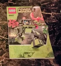 LEGO Power Miners Instruction Manual 8957 🔥