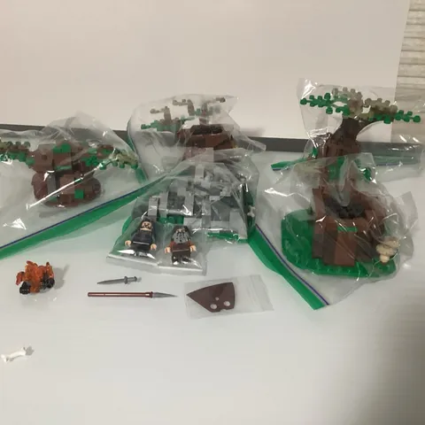 Lego The Hobbit Attack Of The Wargs Set And Dwarves New!