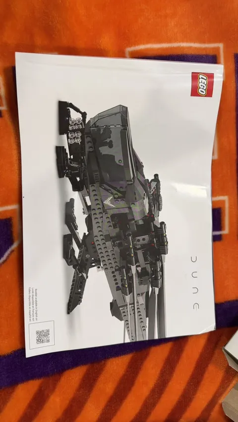 Lego Dune Ornithopter 10327 Instructions Manual Book Booklet Only