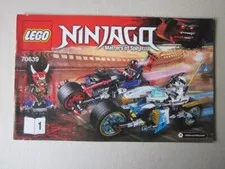Lego System Building Instructions Instruction Ninjago 70639-1 Masters of Spinjitzu