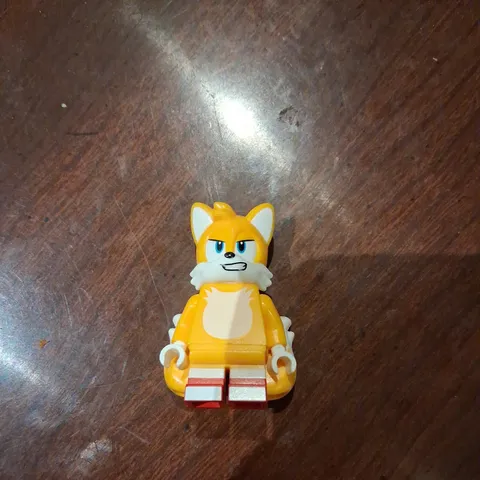lego sonic the hedgehog tails angry minifigure