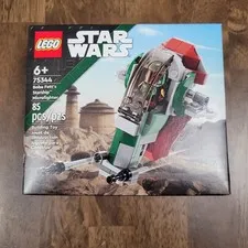 LEGO Star Wars Boba Fett's Starship Microfighter 75344 85 pcs NIB Sealed