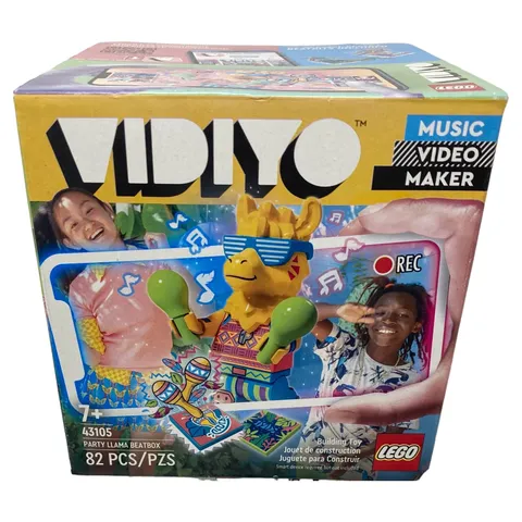 LEGO Party Llama BeatBox VIDIYO (43105) NEW IN BOX - 82 Pcs, Interactive Toy