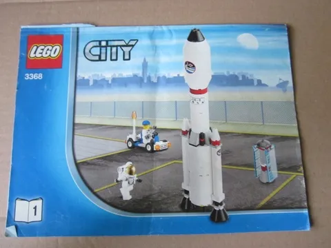 Lego Building Instructions Instruction City 3368 parts 1, 2 and 3