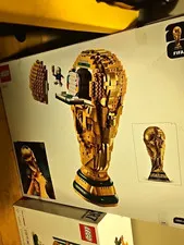 LEGO Ideas 21309 FIFA World Cup Trophy Complete Set 473 pcs Box 18+