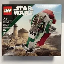 NEW LEGO Star Wars Boba Fett's Starship Microfighter Building Set 75344 (85 Pcs)