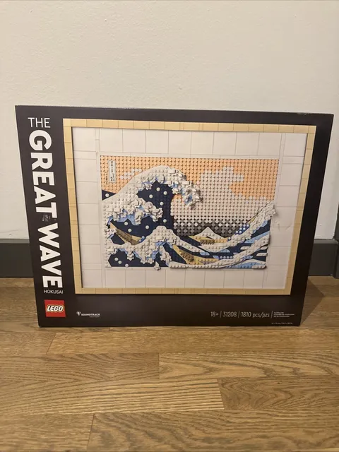 LEGO ART #31208 Hokusai - The Great Wave - New & Sealed!