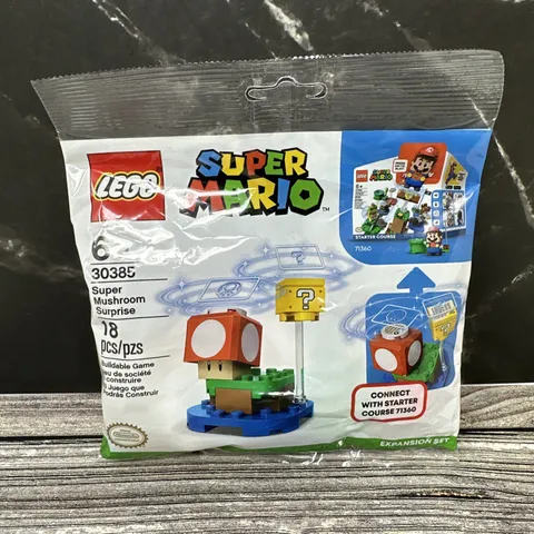 LEGO 30385 Super Mushroom Surprise Expansion Set MARIO Polybag Read description