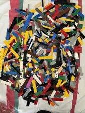 2 Lb Bag Lot Genuine Lego Plates Various Sizes Good Condition