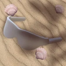 Barbie Doll WHITE Small Glasses Sunglasses Shades Ken Clone Bratz