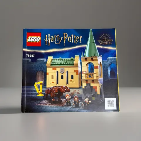 LEGO Harry Potter 76387 Hogwarts Fluffy Encounter Instruction Manual Booklet