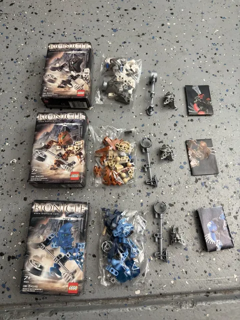 Lego Bionicle Hewkii Kopeke Hahli 8581 8583 8584