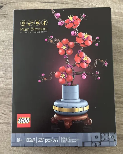 LEGO Botanicals: Plum Blossom (10369) - BRAND NEW - Never Opened - Botanical