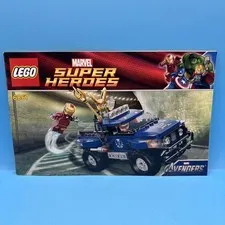 2012 Lego Marvel Super Heroes #6867 60-page Building Manual Booklet - Avengers