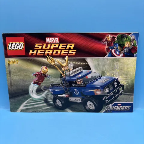 2012 Lego Marvel Super Heroes #6867 60-page Building Manual Booklet - Avengers