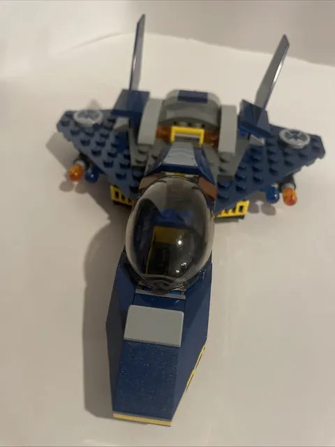 Lego Marvel 6868 JET PLANE ONLY from Hulk's Helicarrier Breakout - No Minifigs