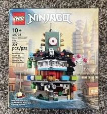 NIB Retired Lego Ninjago 40703 Micro Ninjago City